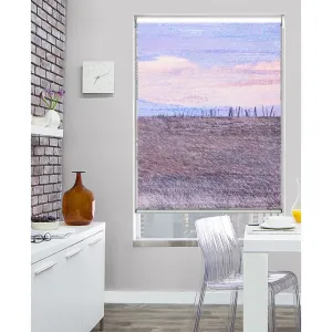 Abstract Farm Field Country Paint Window Roller Shade