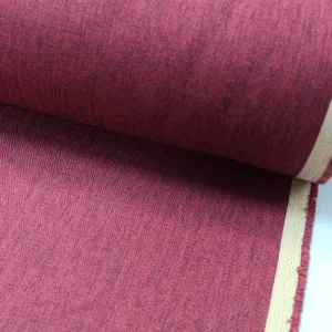 100CM REMNANT Furnishing Herringbone - Burgundy