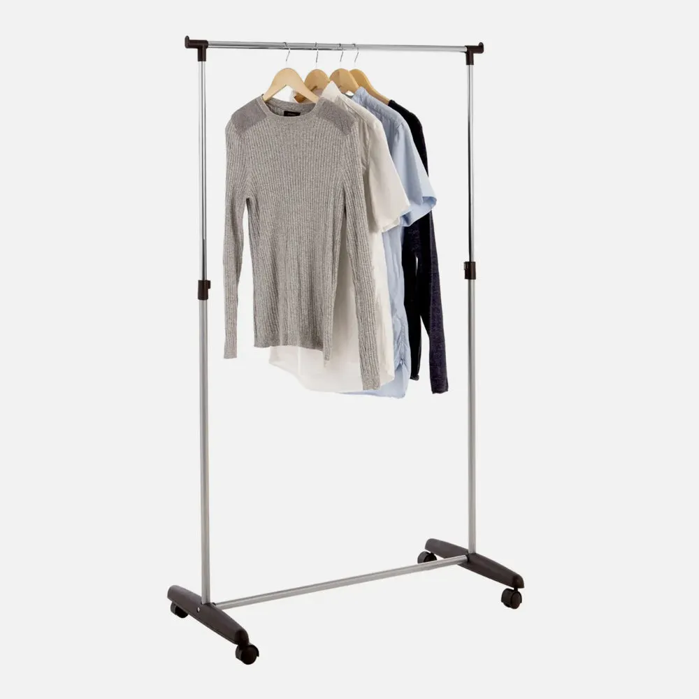 Adjustable Chrome Plated Clothes Rail