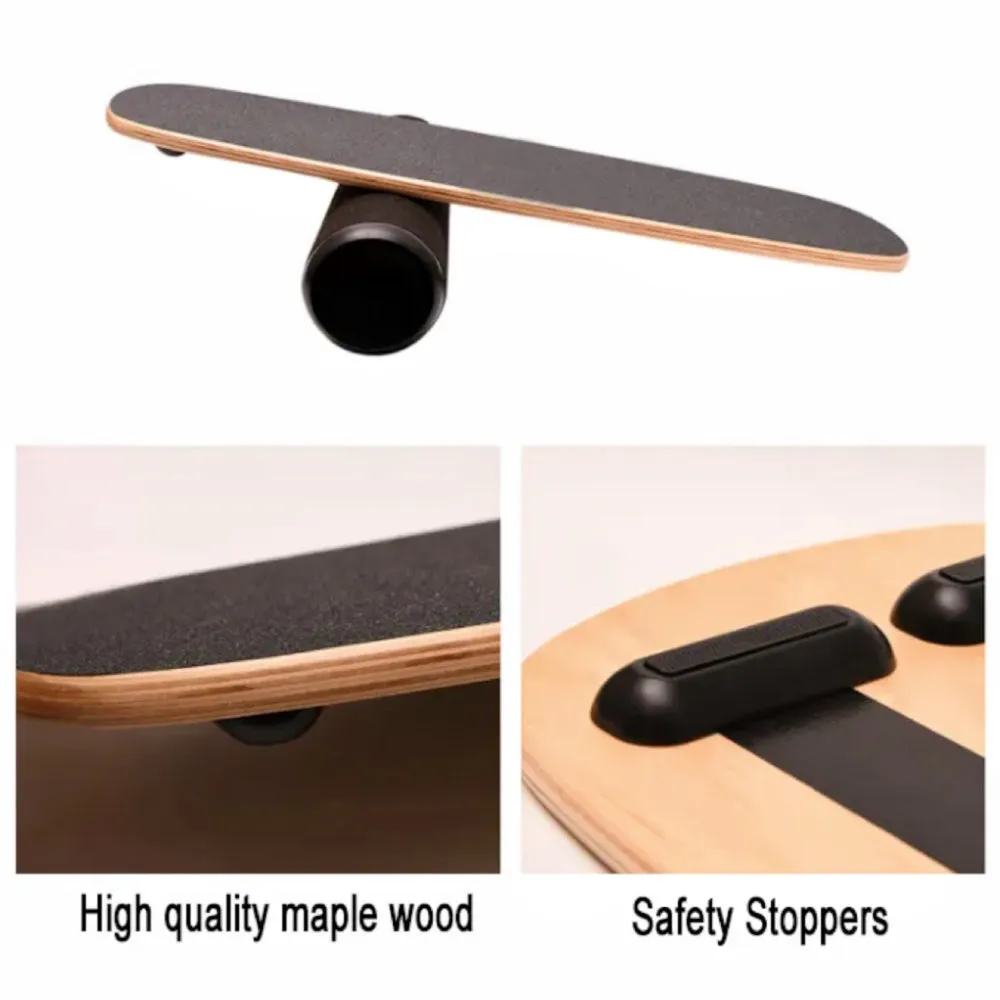 Adjustable Non-Slip Wooden Balance Board Trainer - Verpeak