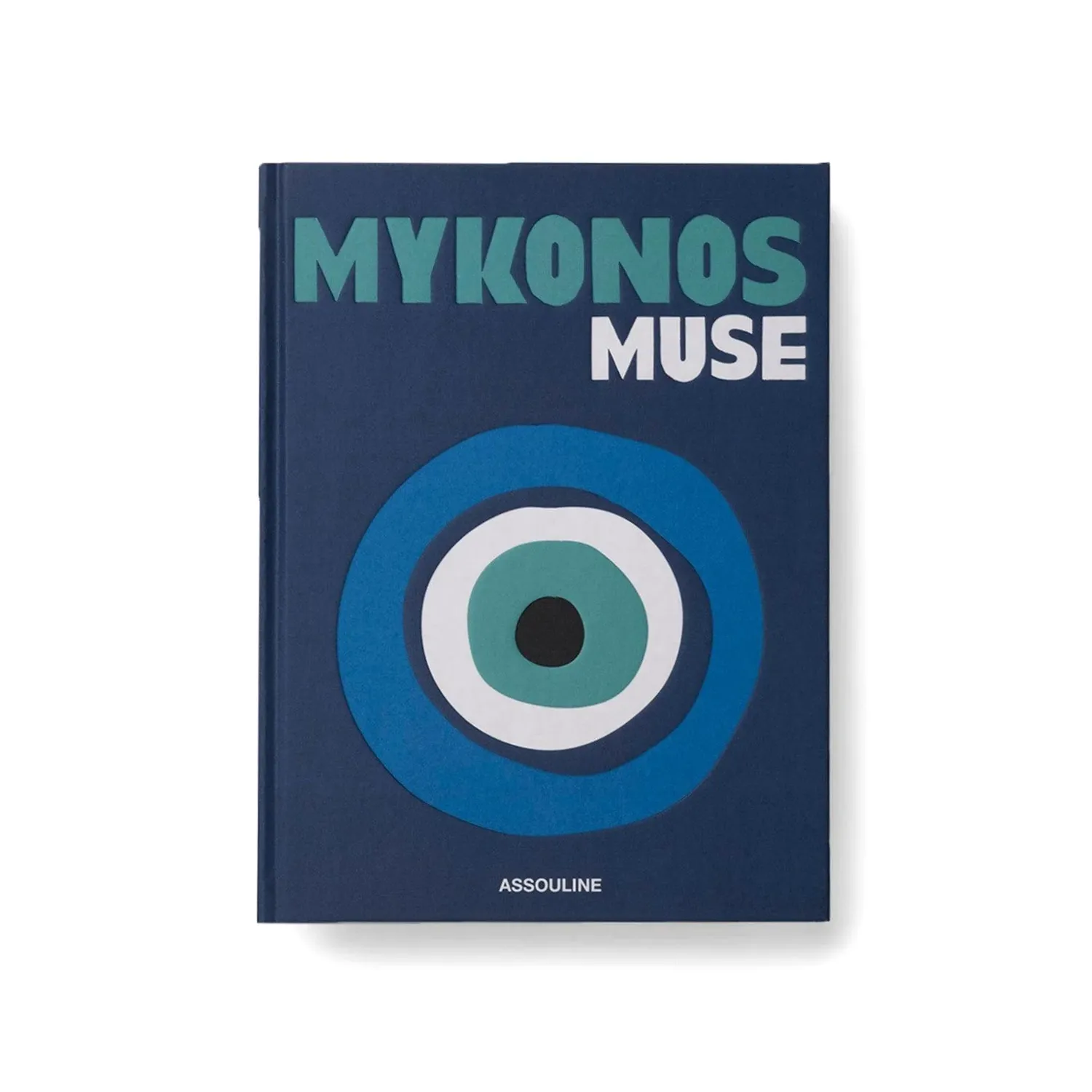 Assouline Mykonos Muse Silk Hardcover Book