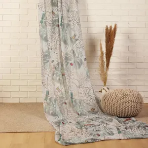 Baby It’s A Wild World Sheer Curtain Fabric