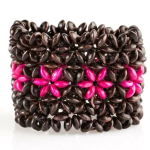 Bahama Babe Pink Stretchy Bracelet