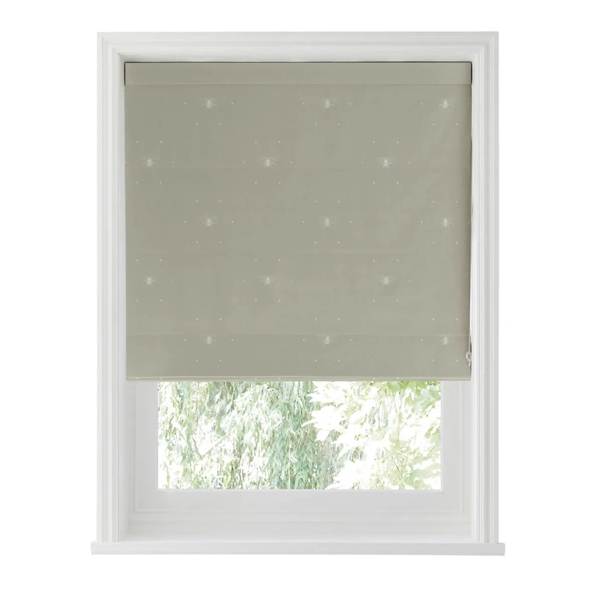 Bees Sand Curtains/Roman Blind Sample