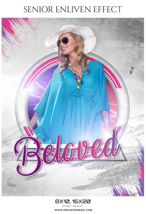 Beloved - Senior Enliven Effect Photography Template