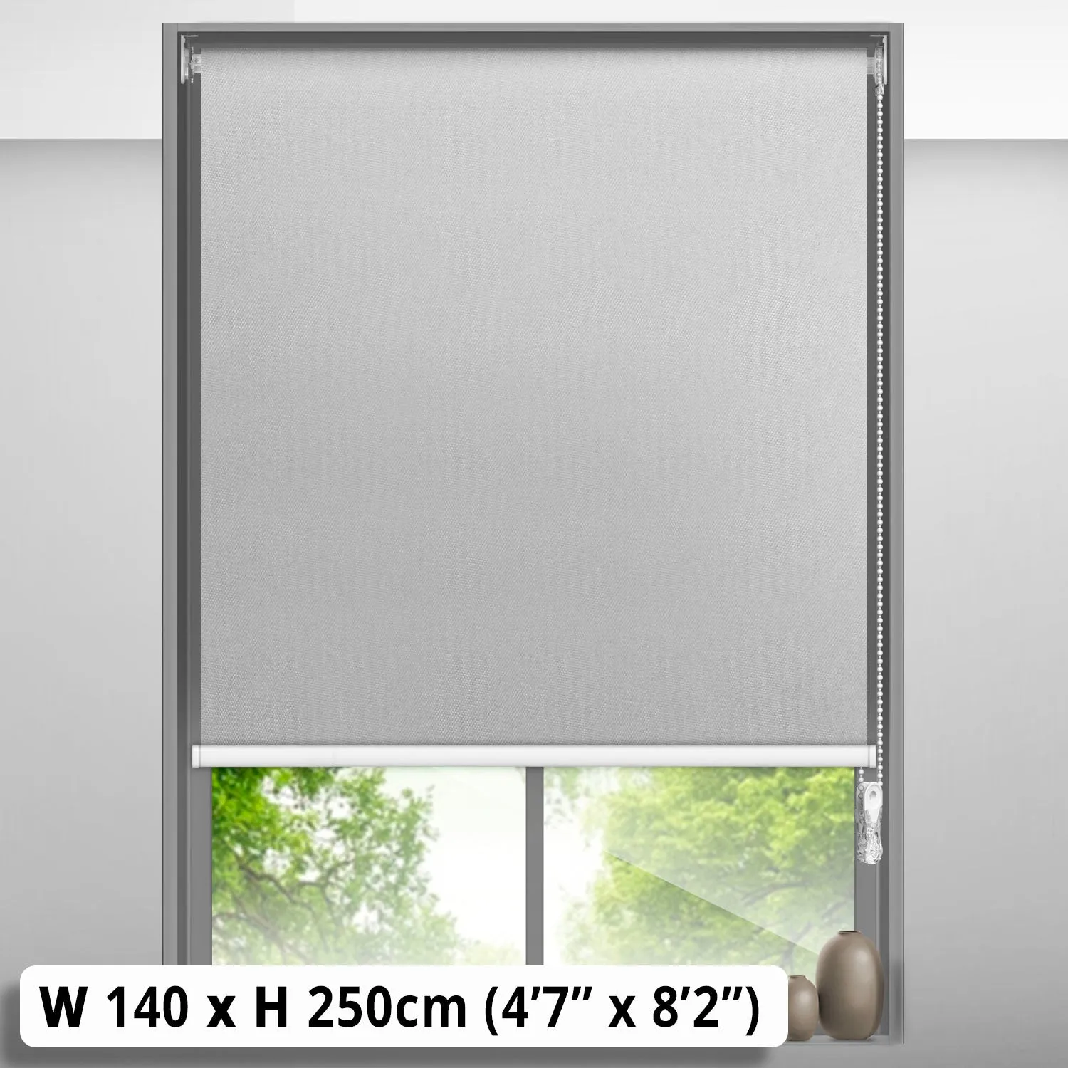 Blackout Roller Blind (140 x 250cm)