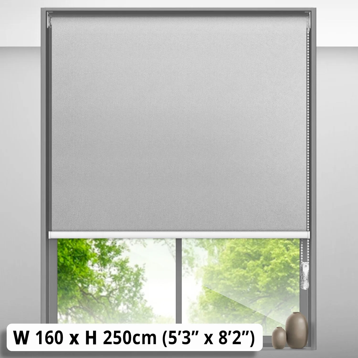 Blackout Roller Blind (160 x 250cm)