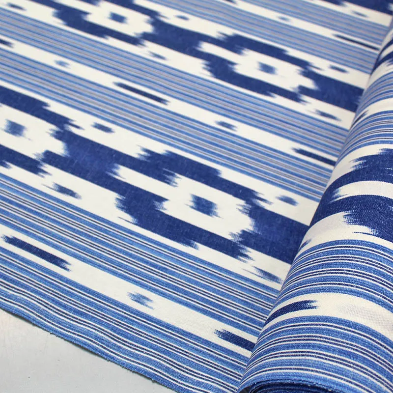 Blue and White Ikat - Mamma Mia