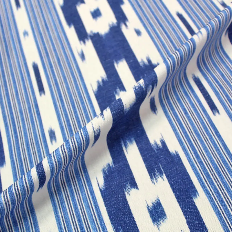 Blue and White Ikat - Mamma Mia