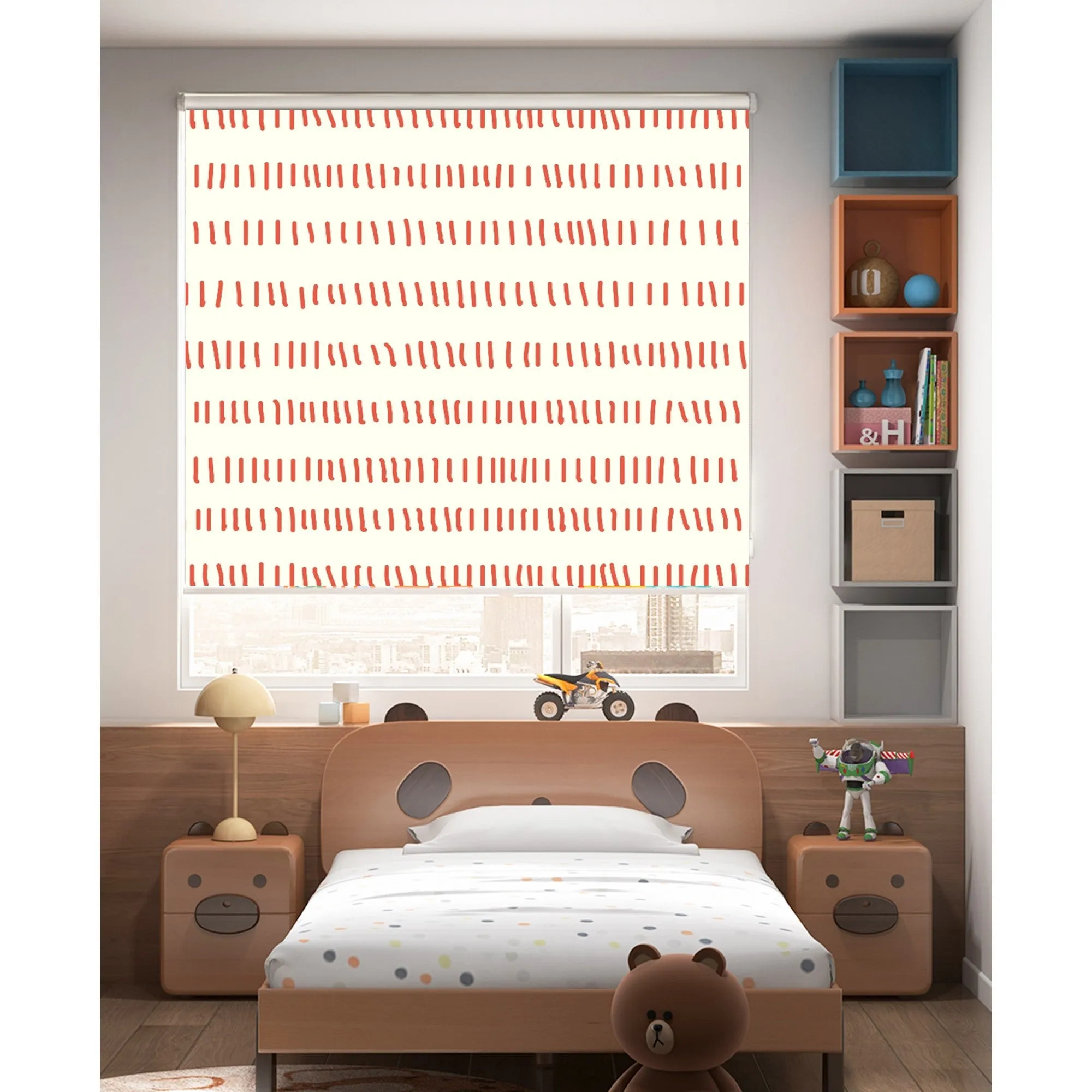 Boho Doodle Window Roller Shade