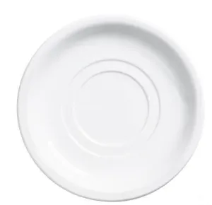 Browne - Saucer 5 1/2" - 14 CM, Double Well - White - 563972