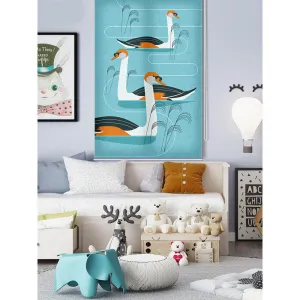 Calming Ducks Swam Window Roller Shade