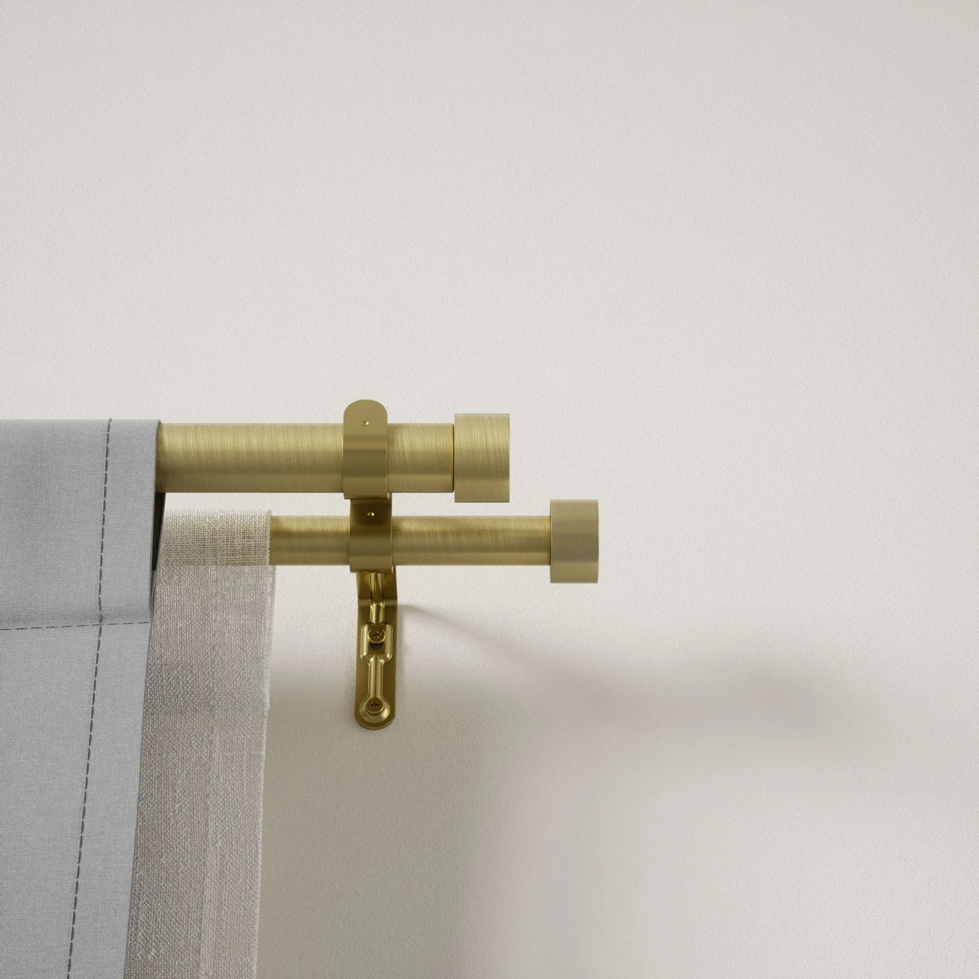 Cappa Double Curtain Rod