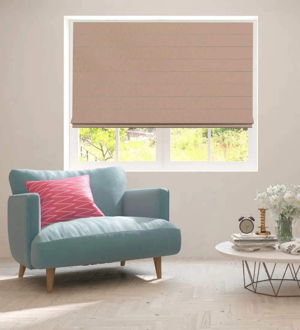 Cara Signature Fabric Blackout Roman Blinds