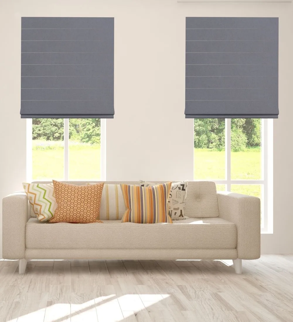 Cara Signature Fabric Blackout Roman Blinds