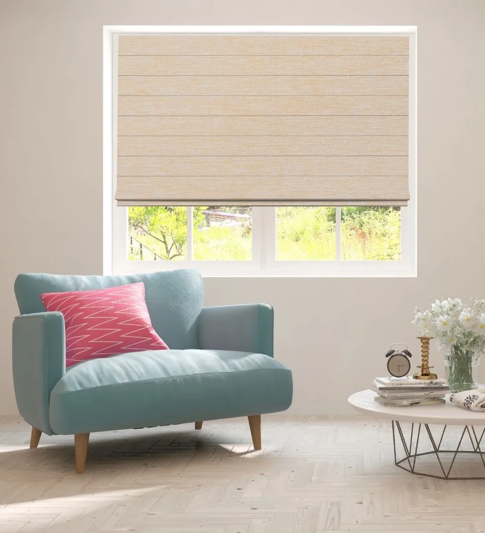 Cara Signature Fabric Blackout Roman Blinds