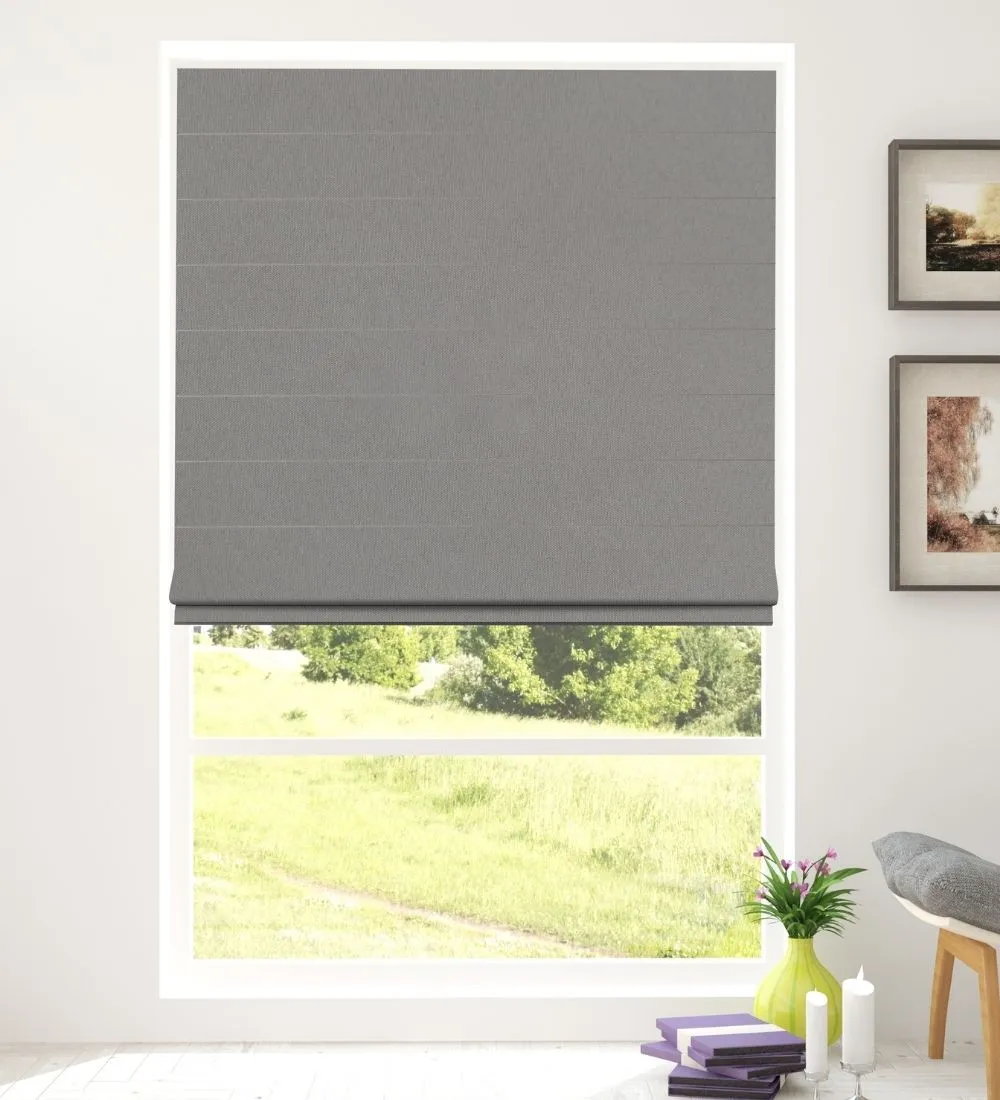 Cara Signature Fabric Blackout Roman Blinds