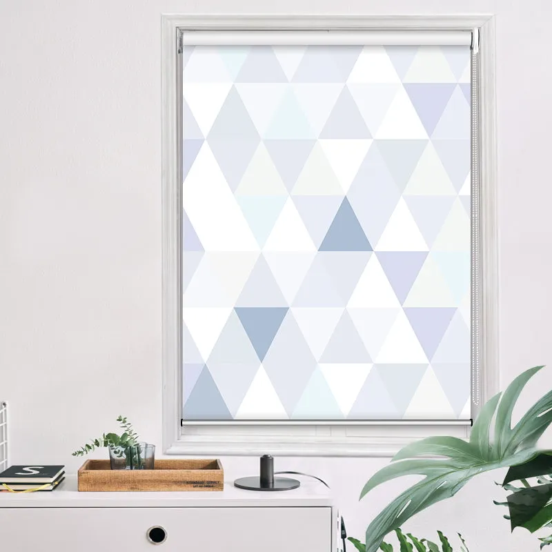 Contemporary Geometric Pattern Window Roller Shade