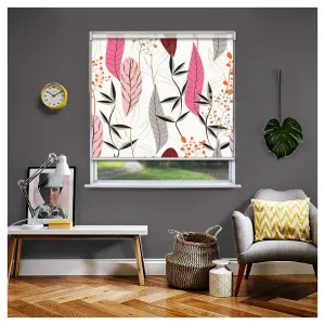 Contemporary Modern Plant Botanical Print Window Roller Shade