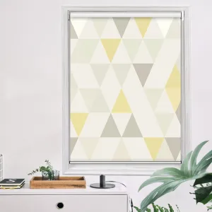 Contemporary Triangle Geometric Window Roller Shade