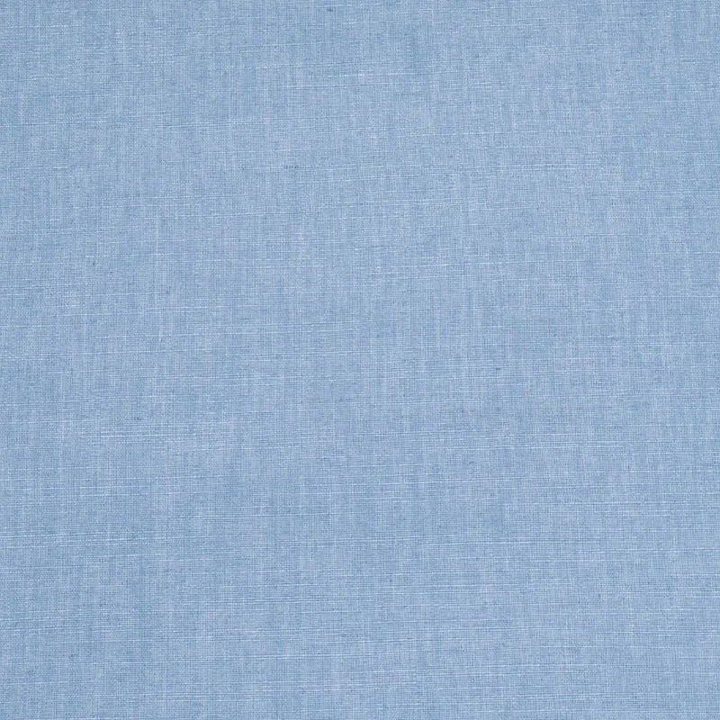 Cotton and Linen Blend Furnishing - Pale Denim Blue