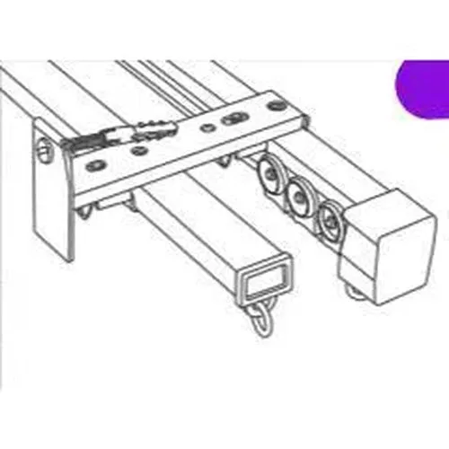 Curtain Rail Wheelo Premuim