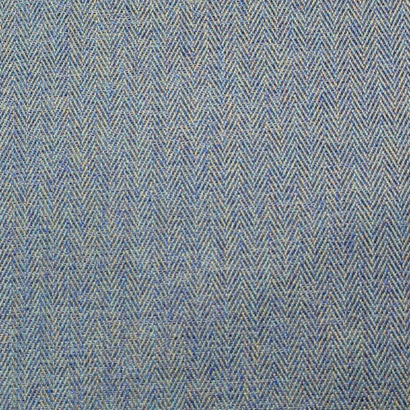 Furnishing Herringbone - Blue and Grey