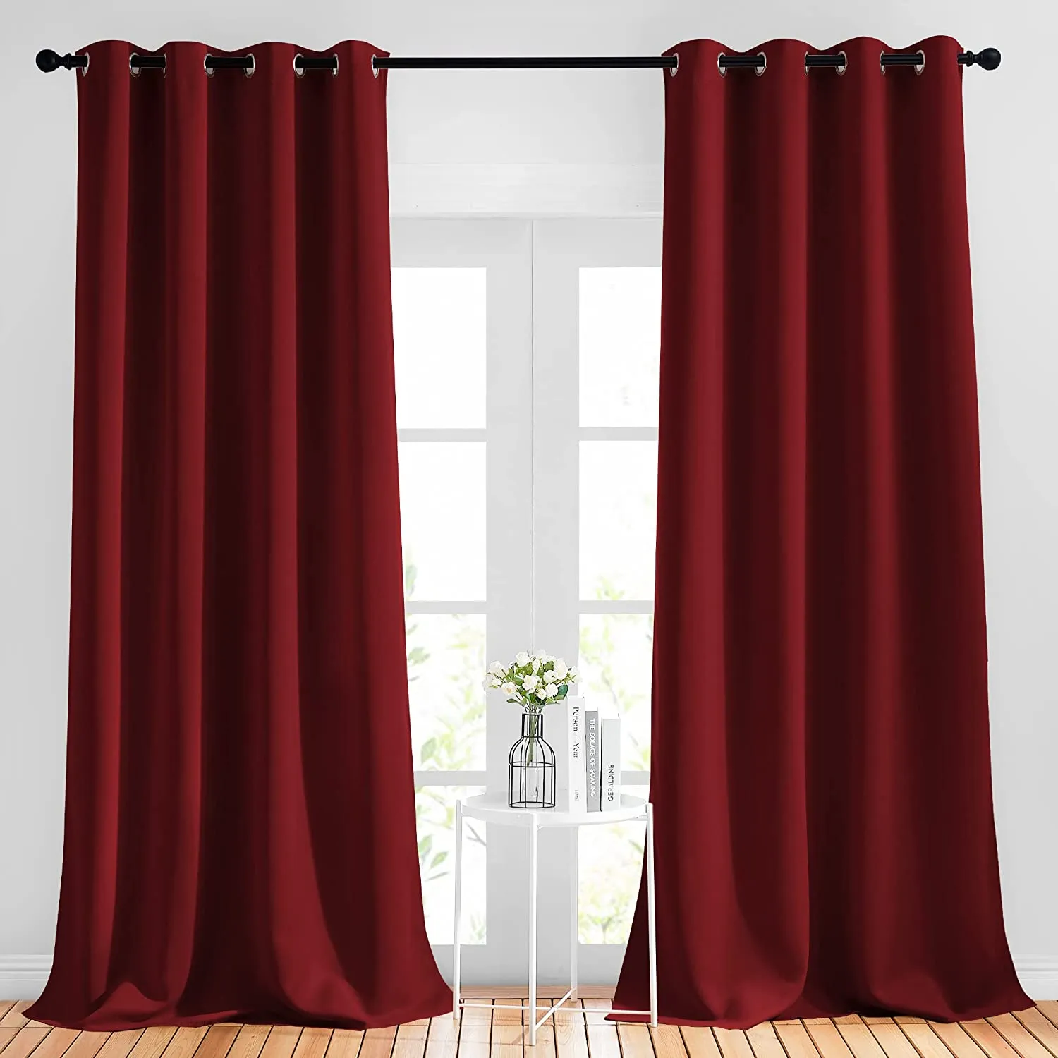 Light Blocking Curtain Room Darkening Drapes 52" W x 120" L