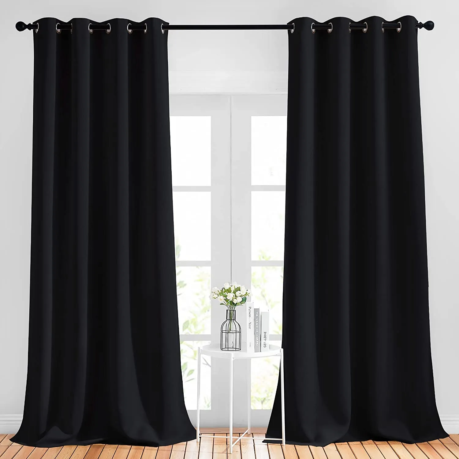 Light Blocking Curtain Room Darkening Drapes 52" W x 120" L