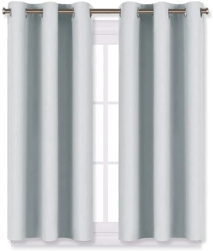 Light Blocking Curtain Soft Fabric 1 Pair