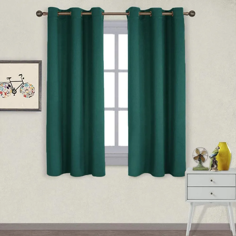 Light Blocking Curtain Soft Fabric 1 Pair