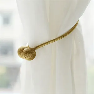 Magnetic Curtain Tieback Set