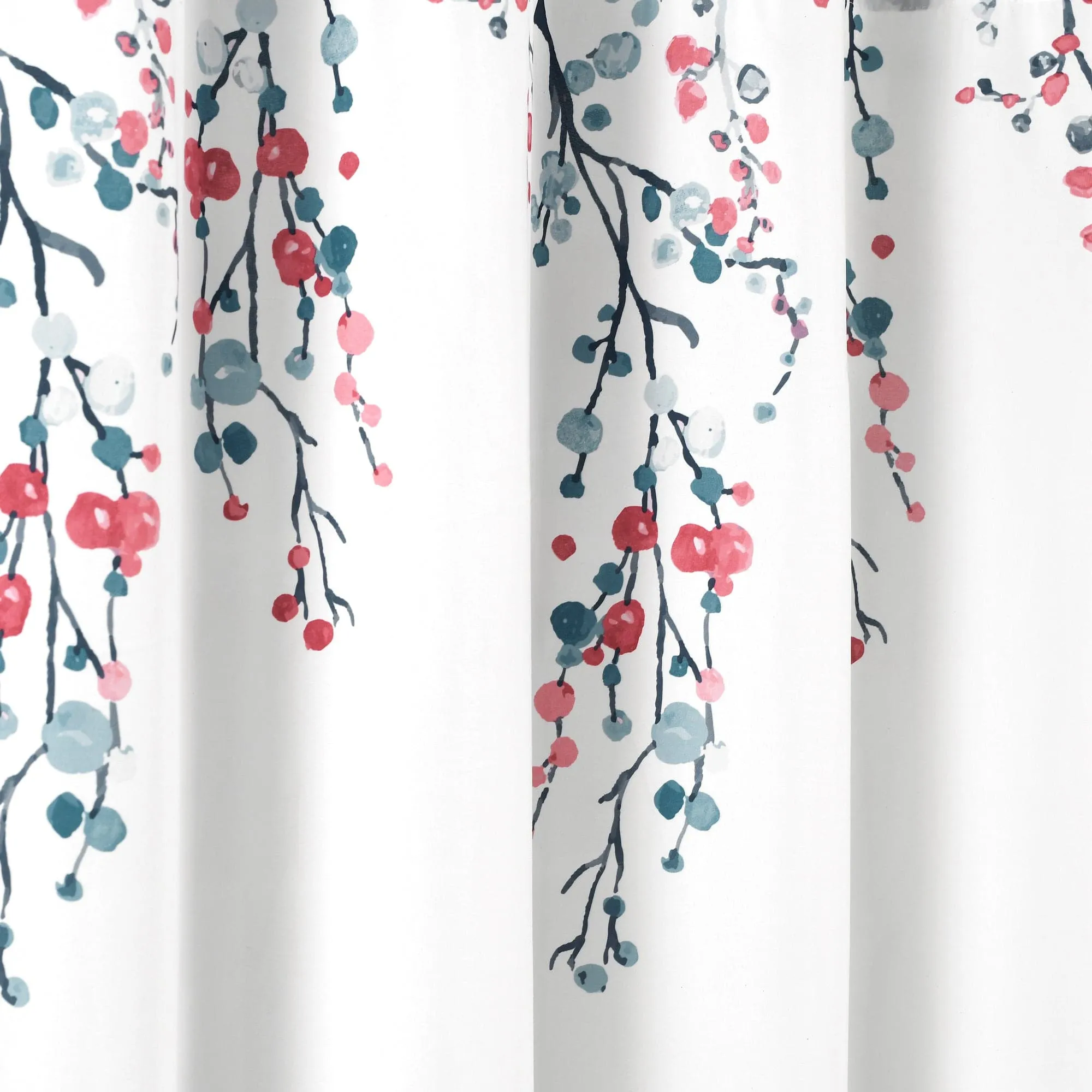 Mirabelle Watercolor Floral Shower Curtain