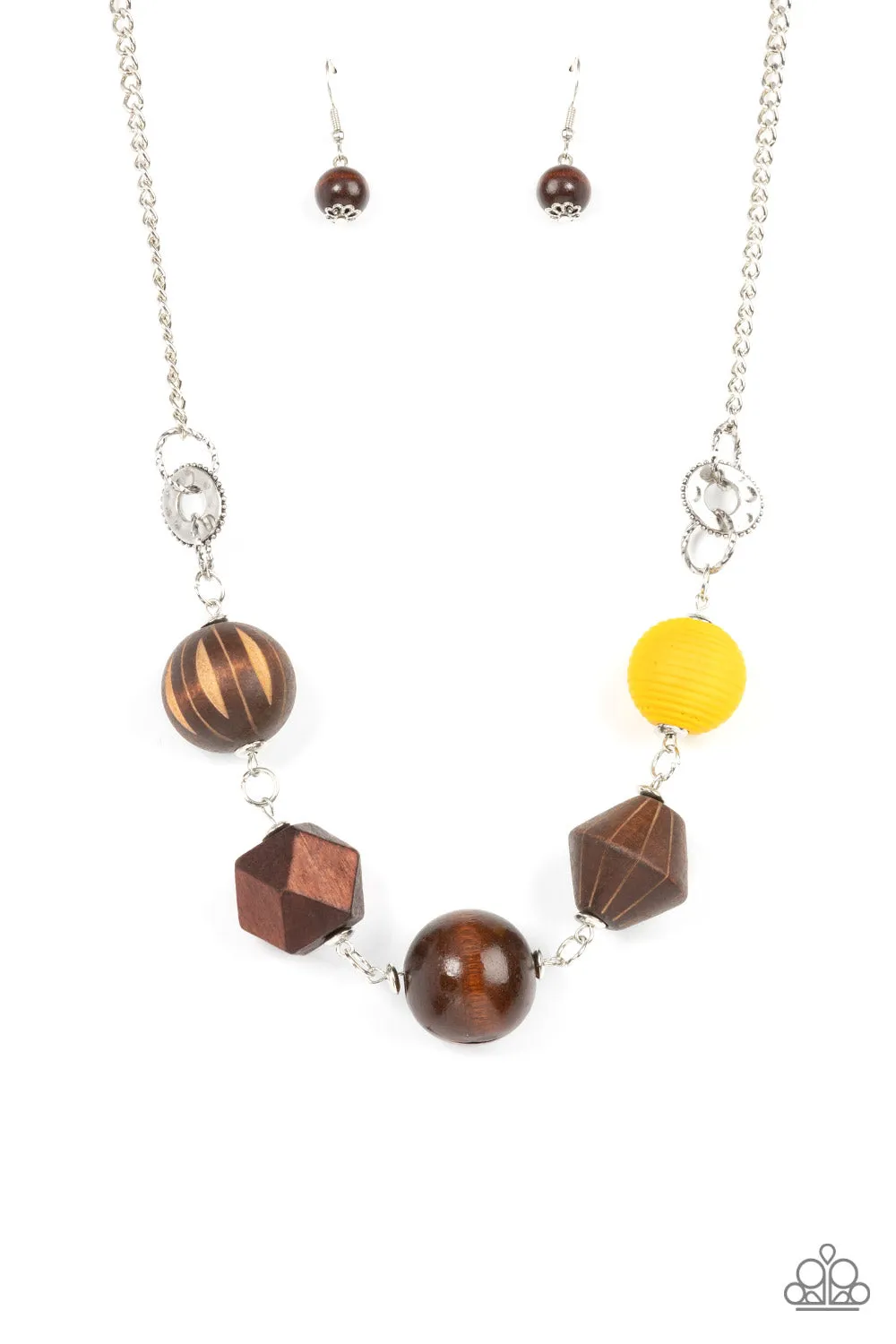 Paparazzi Eco Extravaganza - Yellow Necklace