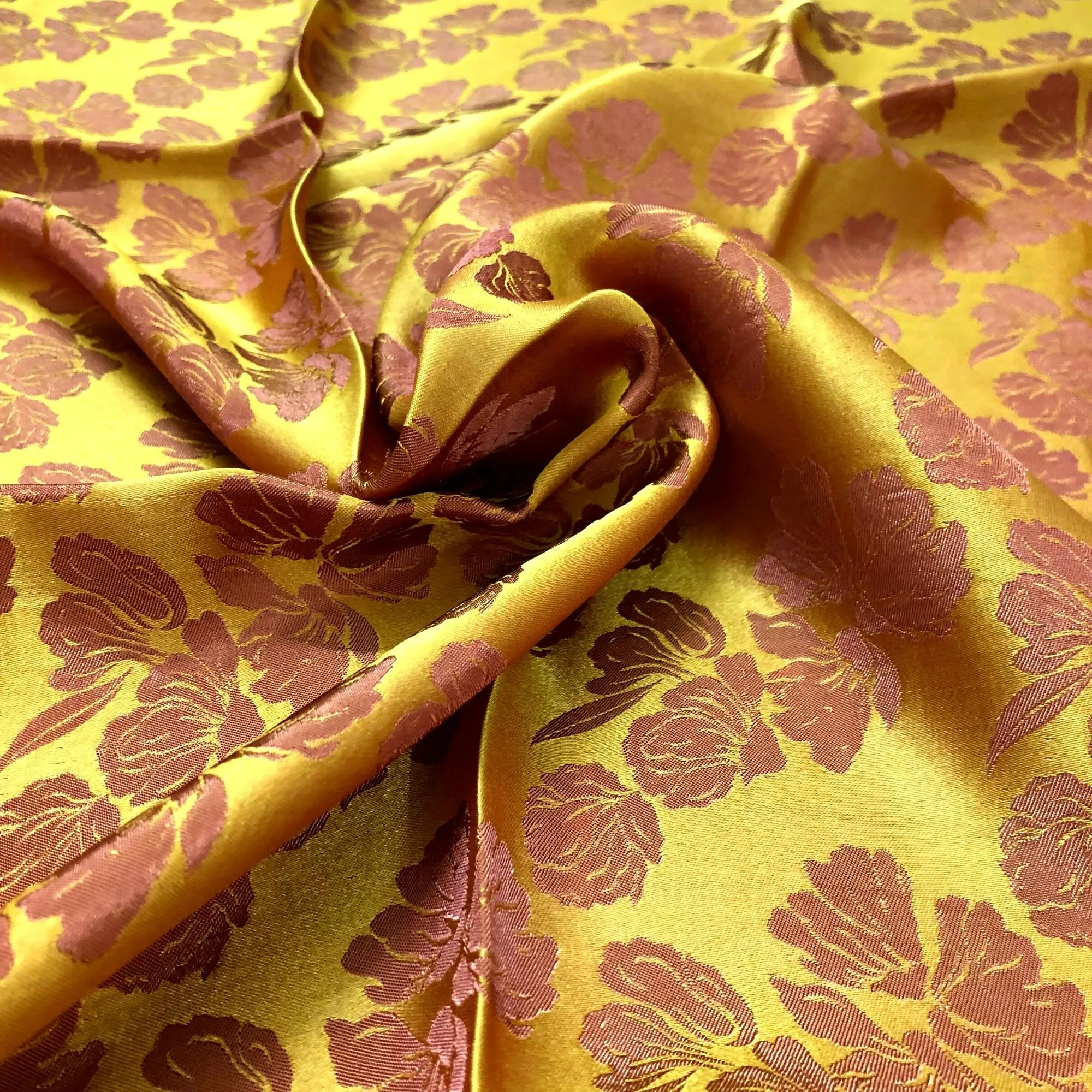 PURE MULBERRY SILK fabric by the yard - Handmade fabric – Dress making – Silk for sewing - Gift for women - Floral silk