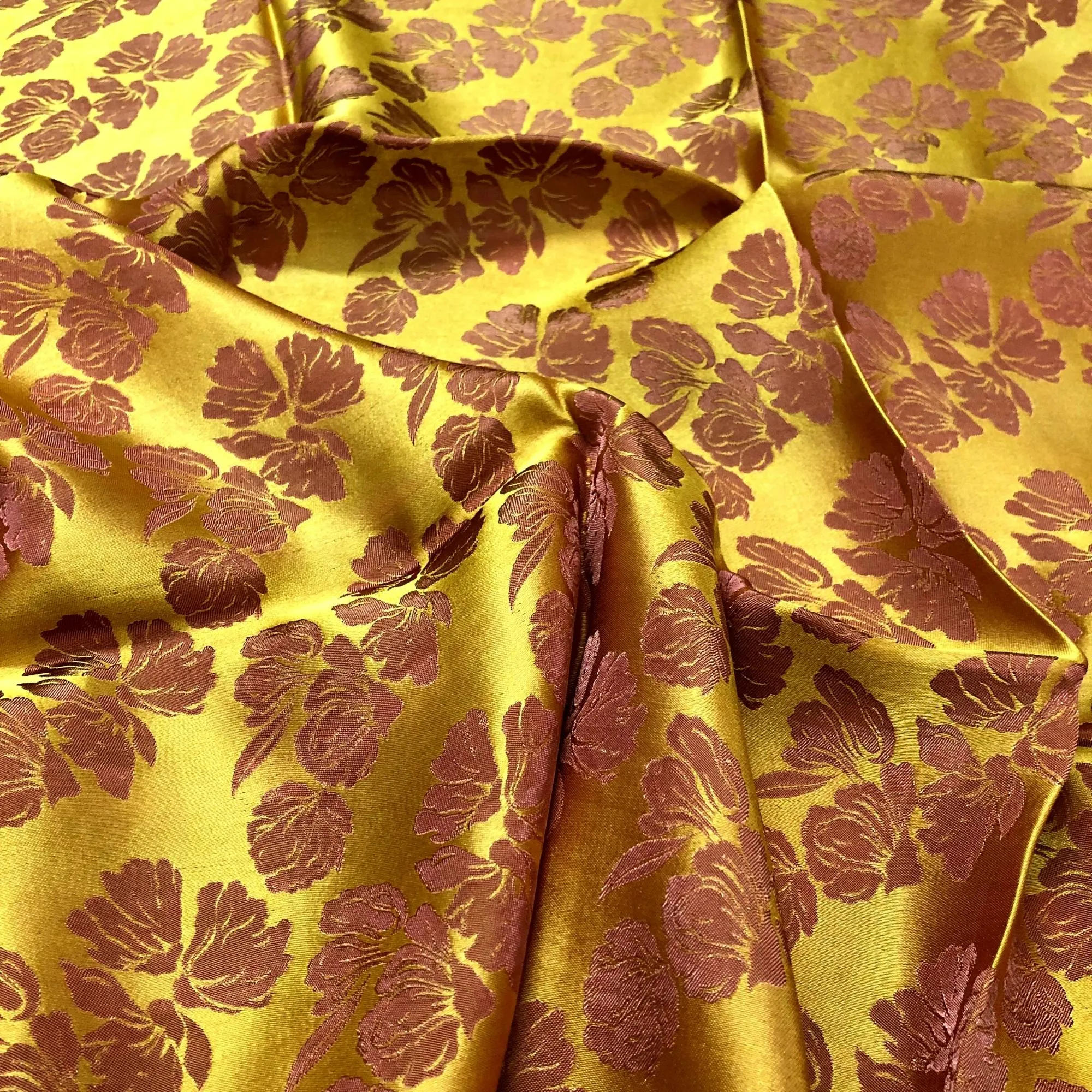 PURE MULBERRY SILK fabric by the yard - Handmade fabric – Dress making – Silk for sewing - Gift for women - Floral silk