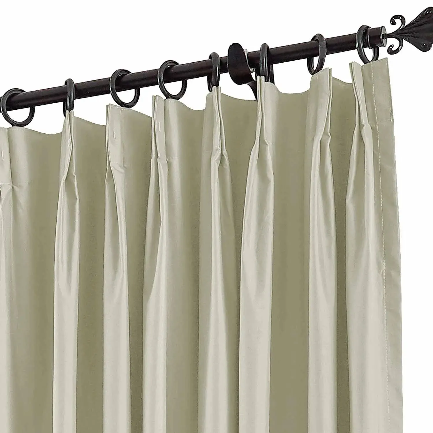 Saba Absolute Blackout Thermal Curtain with Foam Coated Pleated