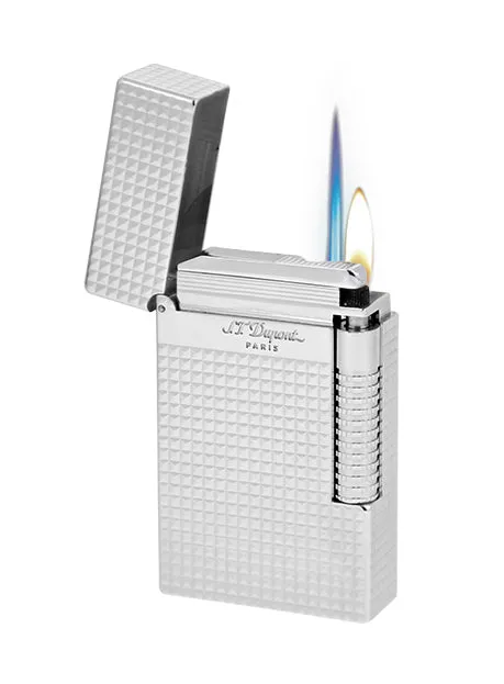 S.T. Dupont Le Grand Cling Diamond Head Palladium Lighter