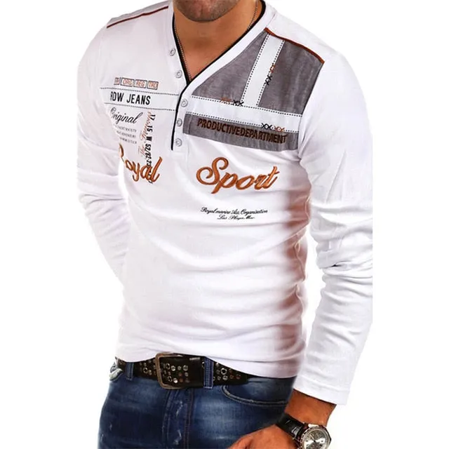 Stylish Athletic Sport Long Sleeve Shirt