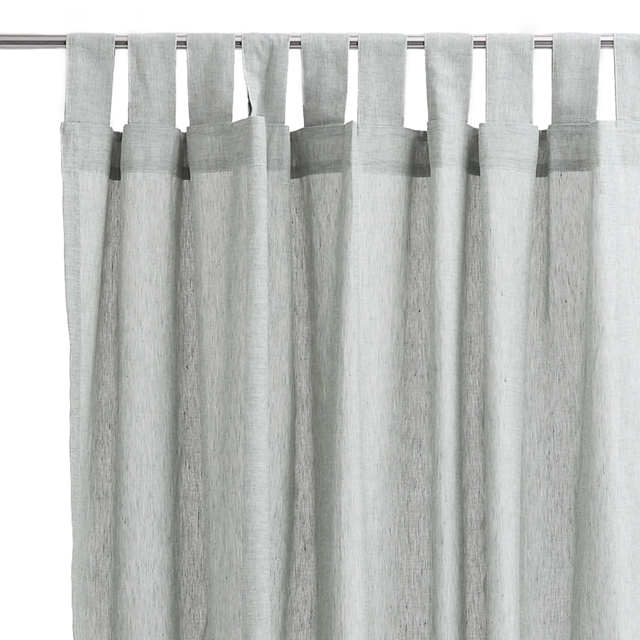 Tolosa Linen Cotton Curtain (set of 2) [Green]