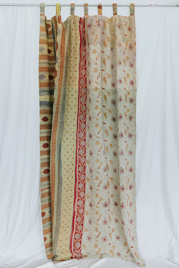 Vintage Kantha Curtain - #10