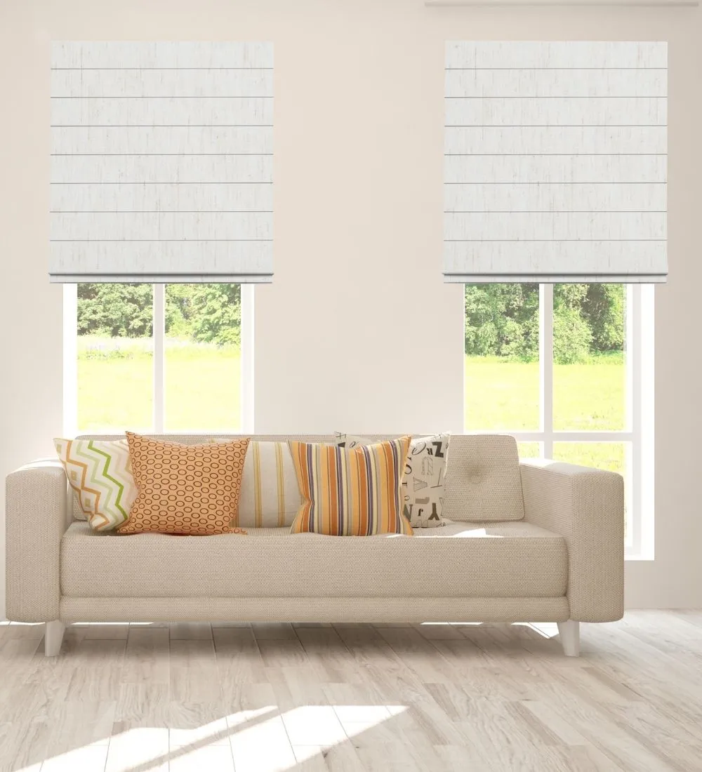 Waqo Signature Light Filtering Roman Blinds