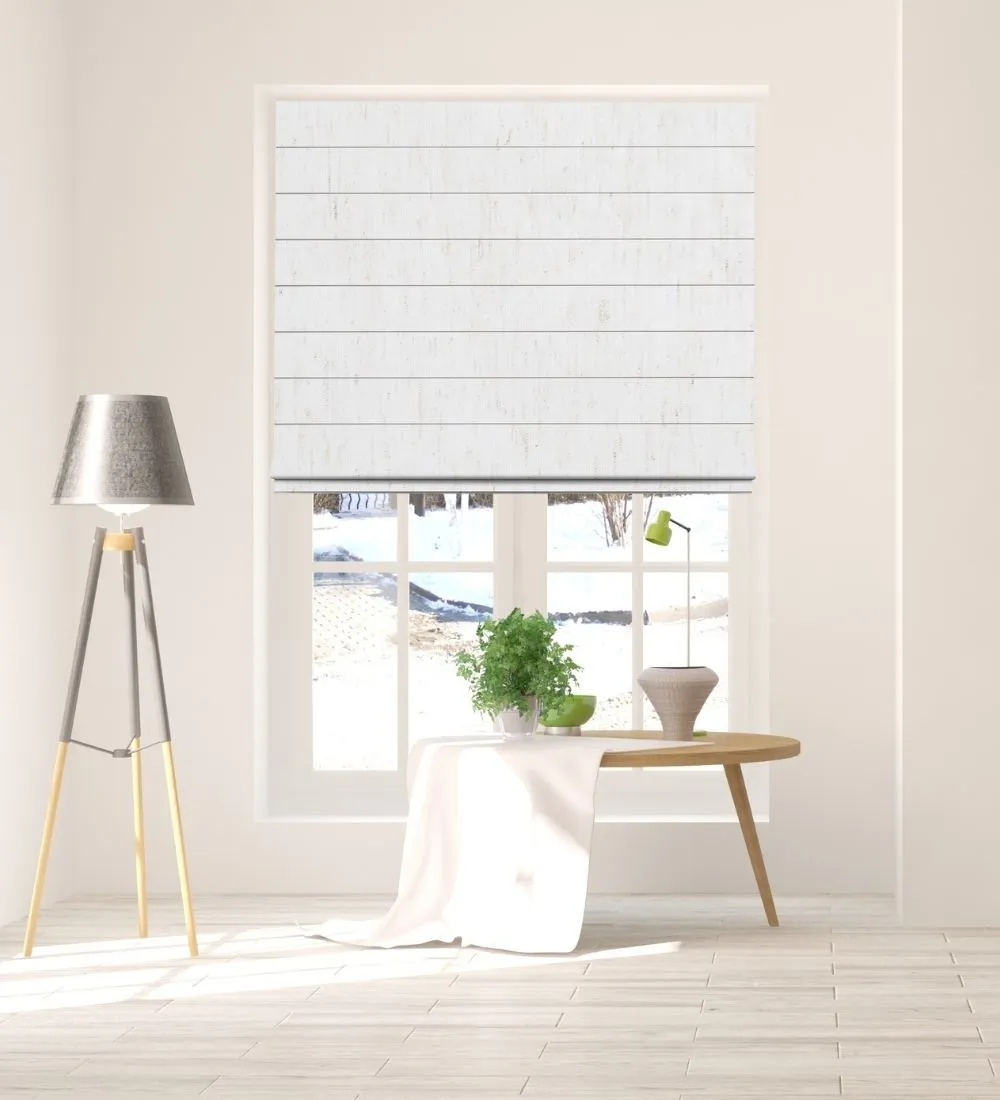 Waqo Signature Light Filtering Roman Blinds