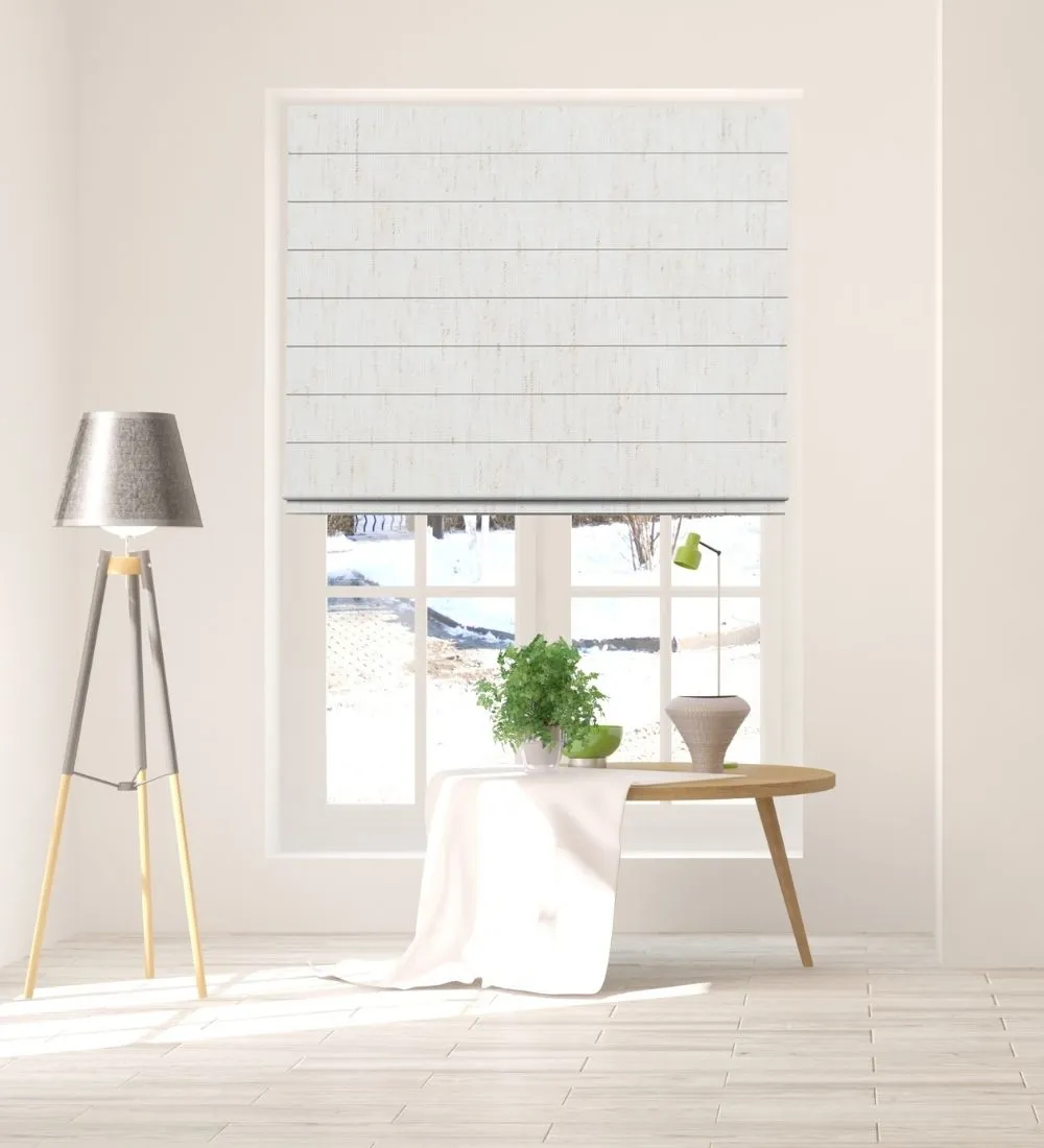 Waqo Signature Light Filtering Roman Blinds